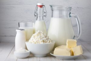 Fotka mléčných výrobků